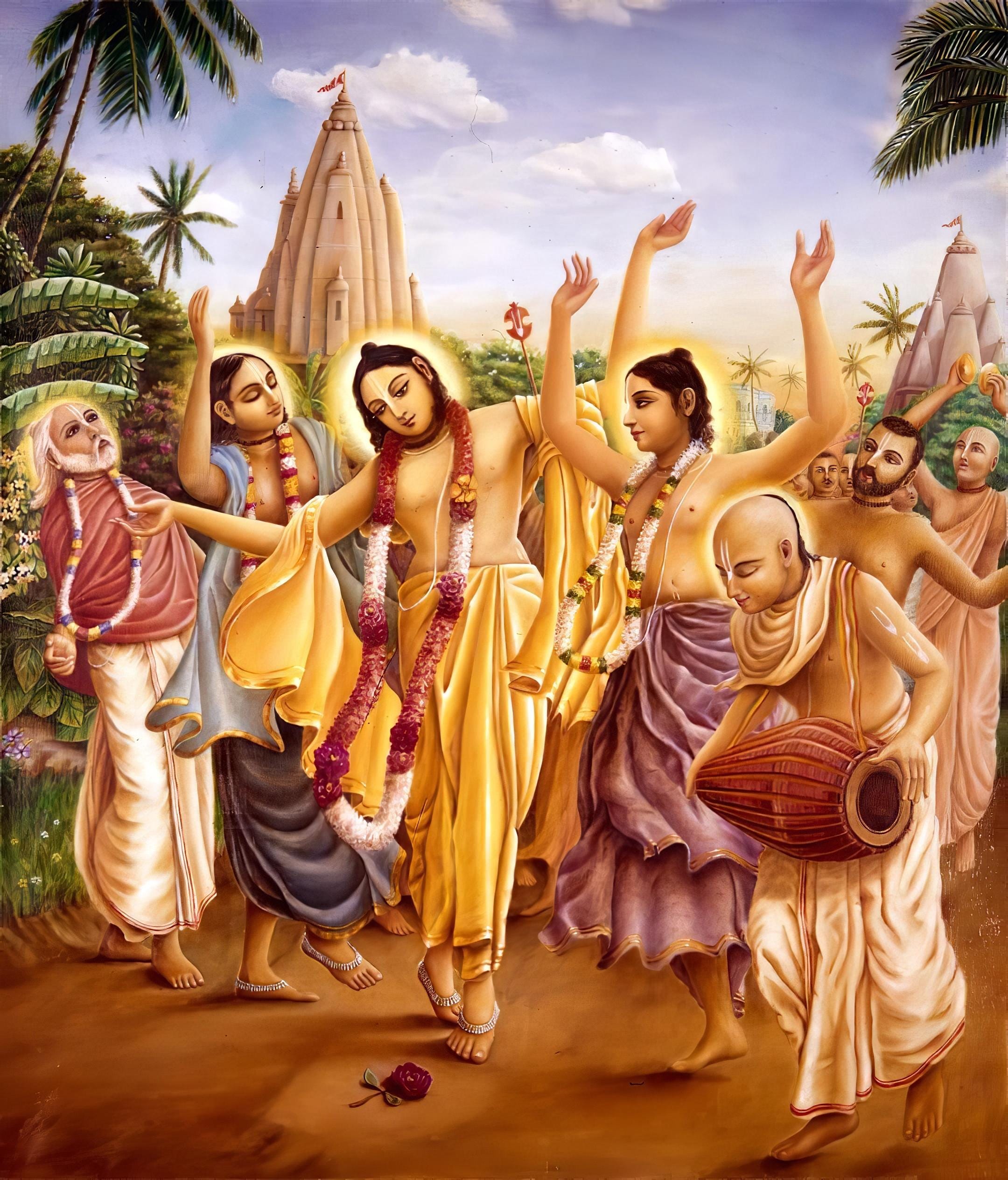 Panca-tattva dancing